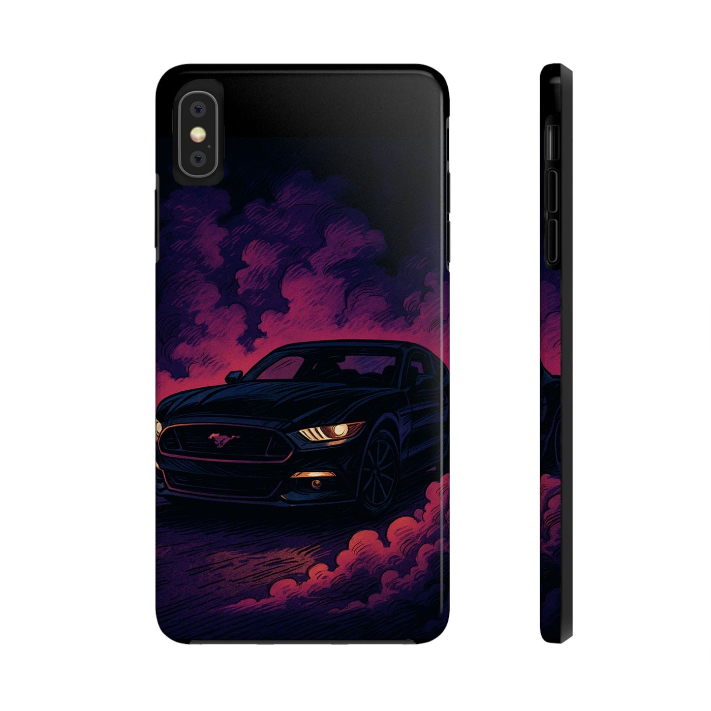 Car Phone Case Mustang/Purple