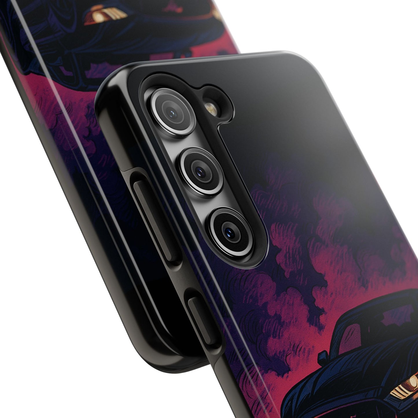 Car Phone Case Mustang/Purple