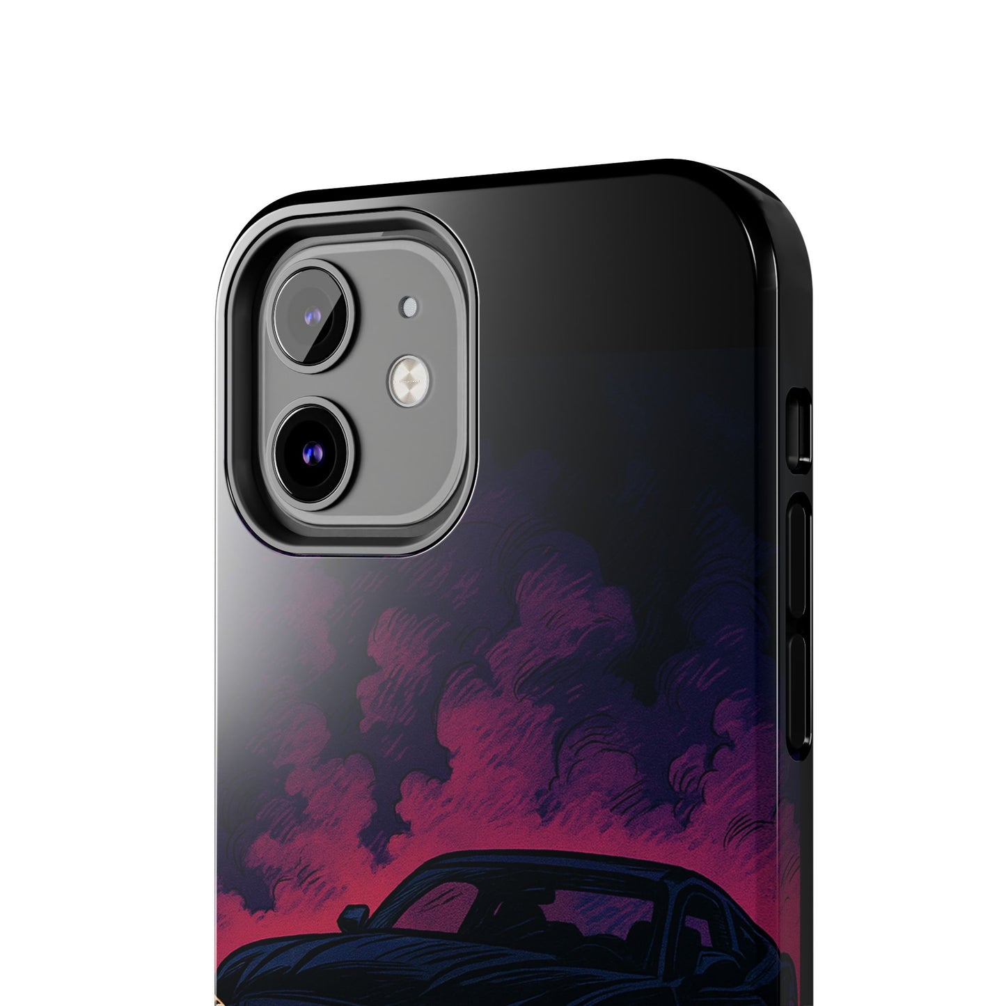 Car Phone Case Mustang/Purple