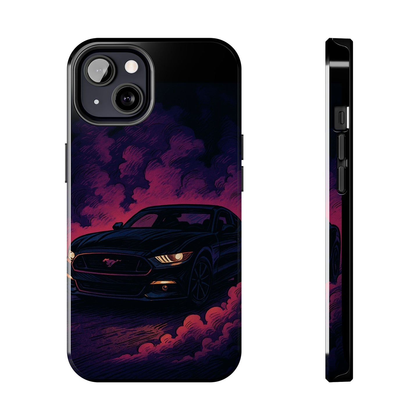 Car Phone Case Mustang/Purple