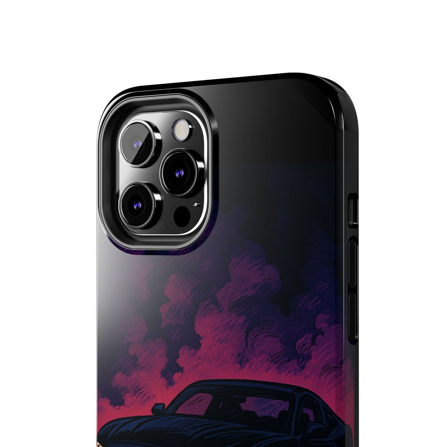 Car Phone Case Mustang/Purple