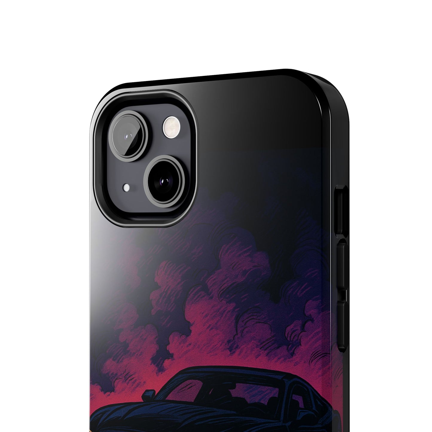 Car Phone Case Mustang/Purple