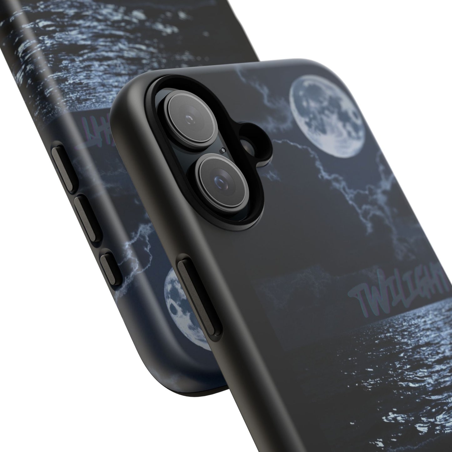 Tough Cases, iPhone Case with Twilight Name, Black, Glossy, Perfect Gift, Very Cool Design, Protective Phone Cover, Personalized Cell Phone