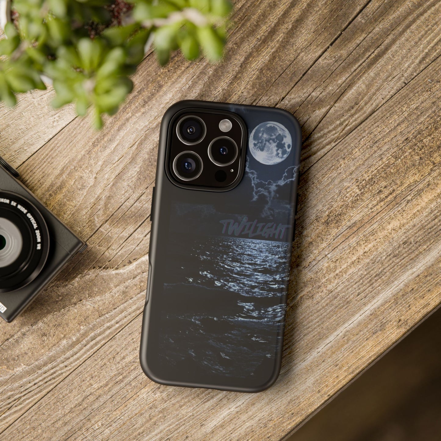 Tough Cases, iPhone Case with Twilight Name, Black, Glossy, Perfect Gift, Very Cool Design, Protective Phone Cover, Personalized Cell Phone