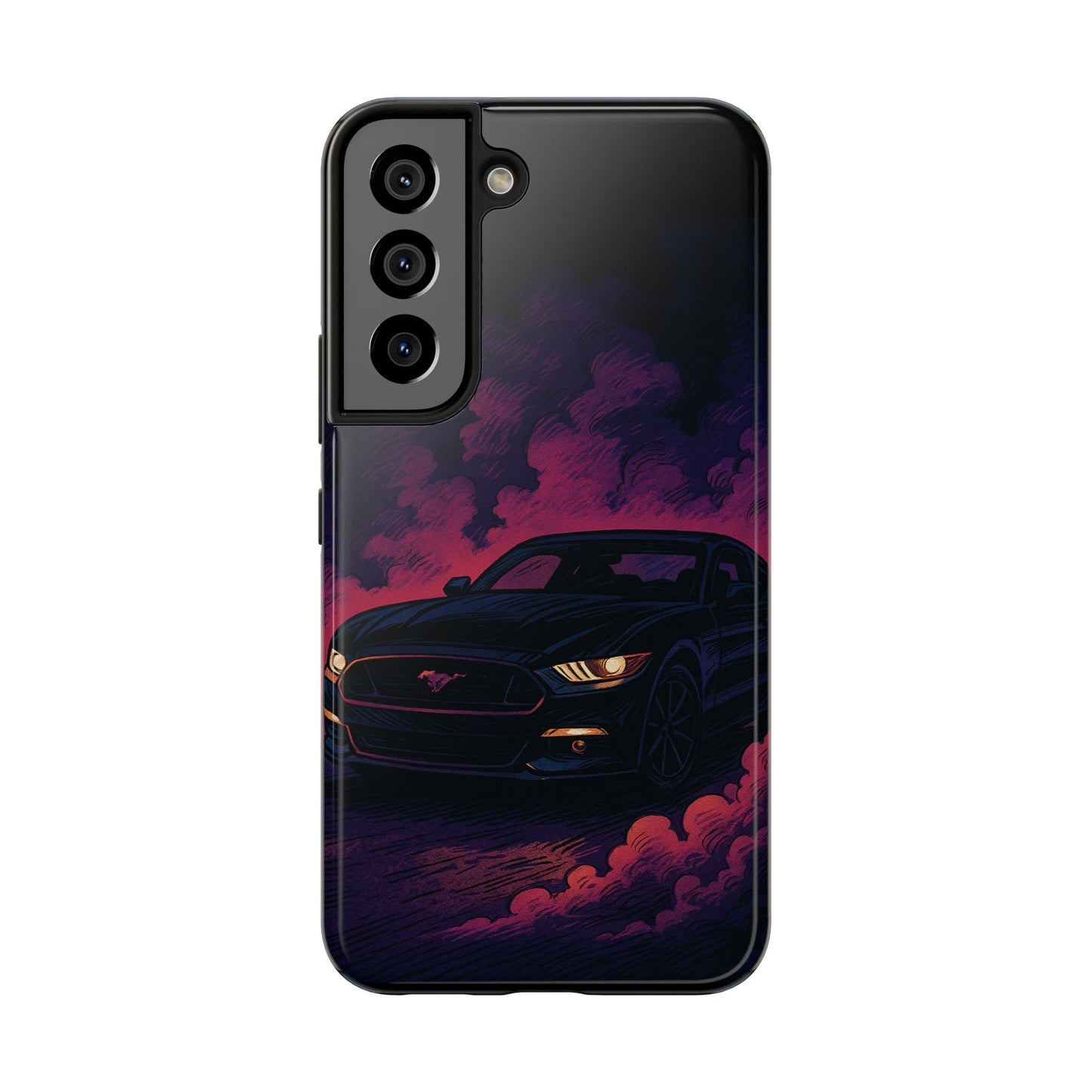 Car Phone Case Mustang/Purple