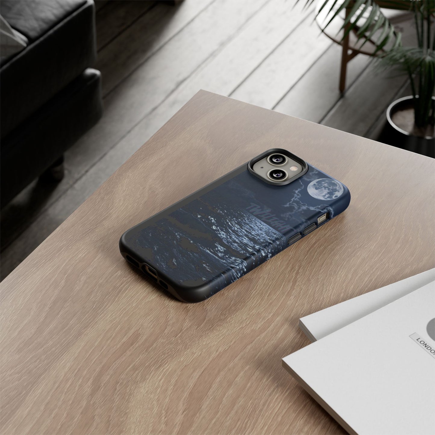 Tough Cases, iPhone Case with Twilight Name, Black, Glossy, Perfect Gift, Very Cool Design, Protective Phone Cover, Personalized Cell Phone