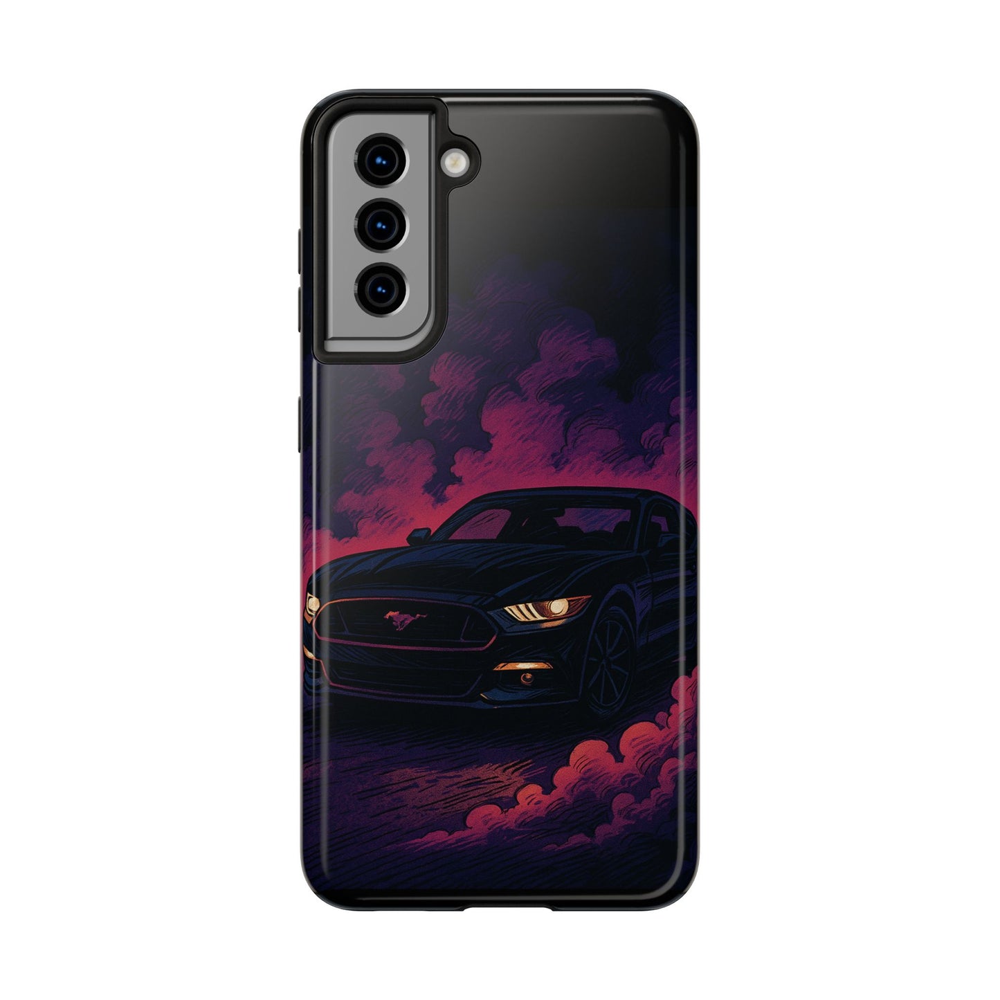 Car Phone Case Mustang/Purple