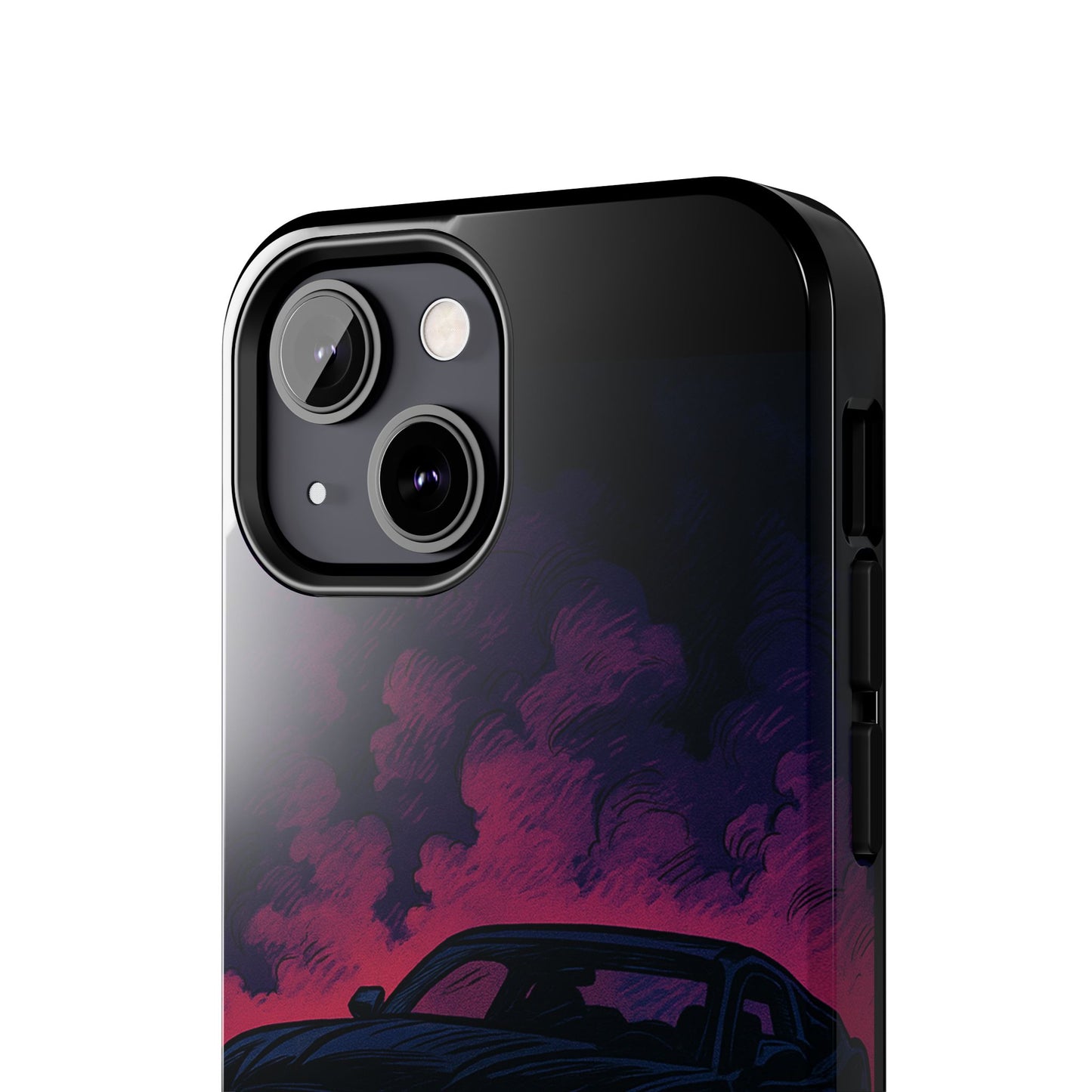 Car Phone Case Mustang/Purple