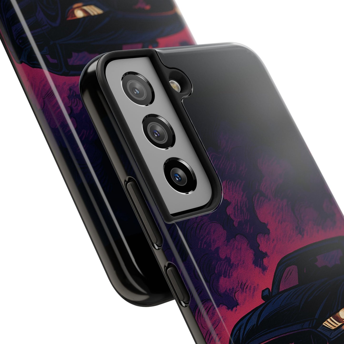 Car Phone Case Mustang/Purple