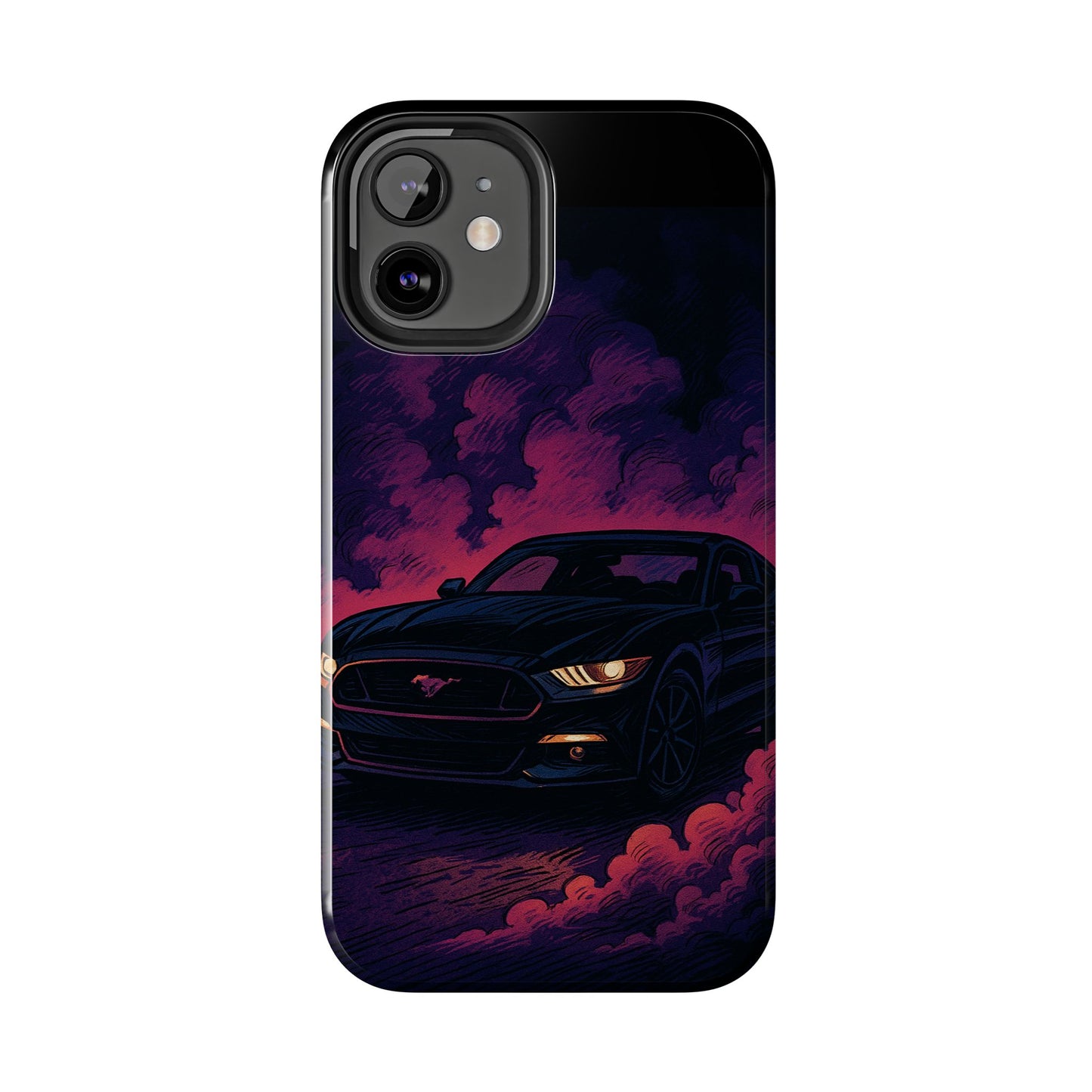 Car Phone Case Mustang/Purple