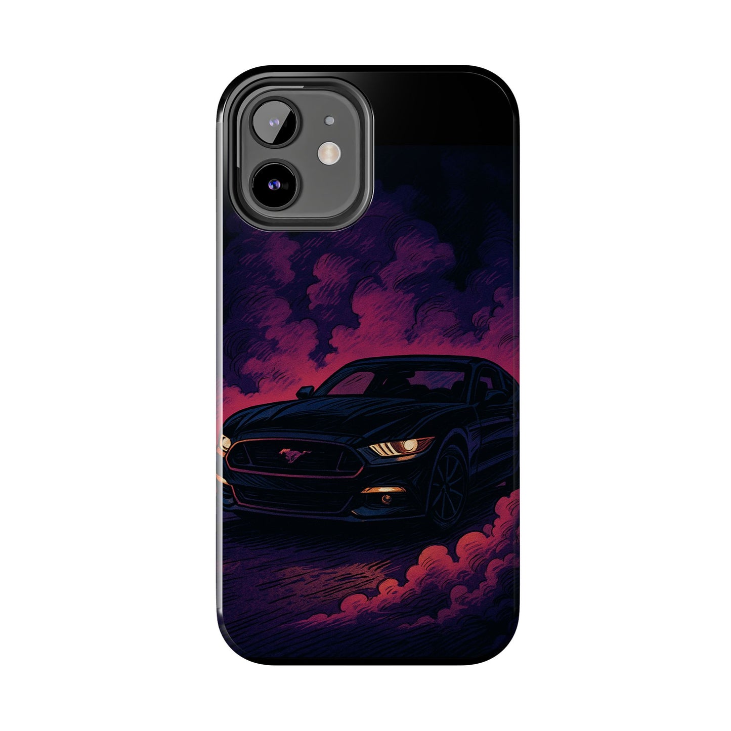 Car Phone Case Mustang/Purple