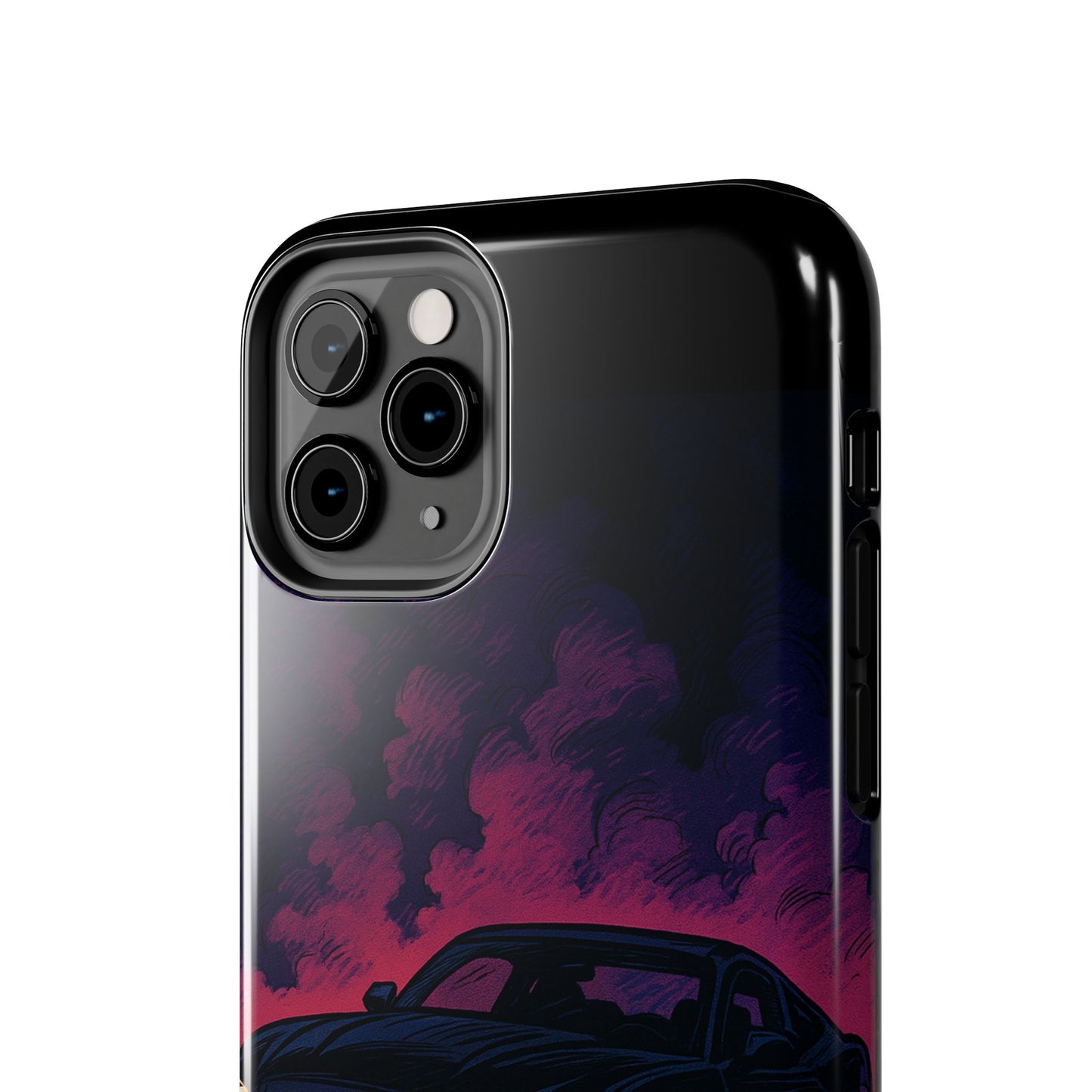 Car Phone Case Mustang/Purple
