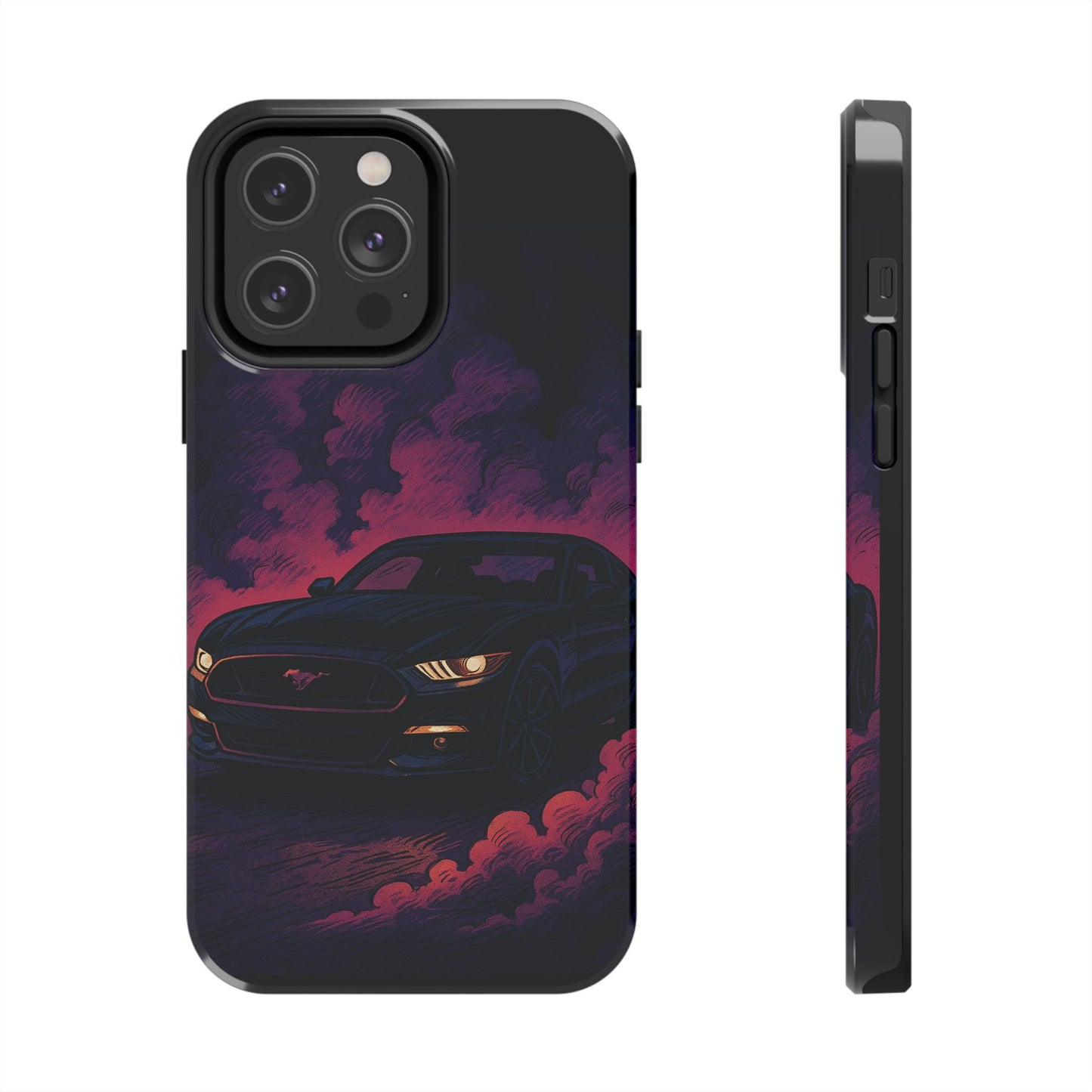Car Phone Case Mustang/Purple