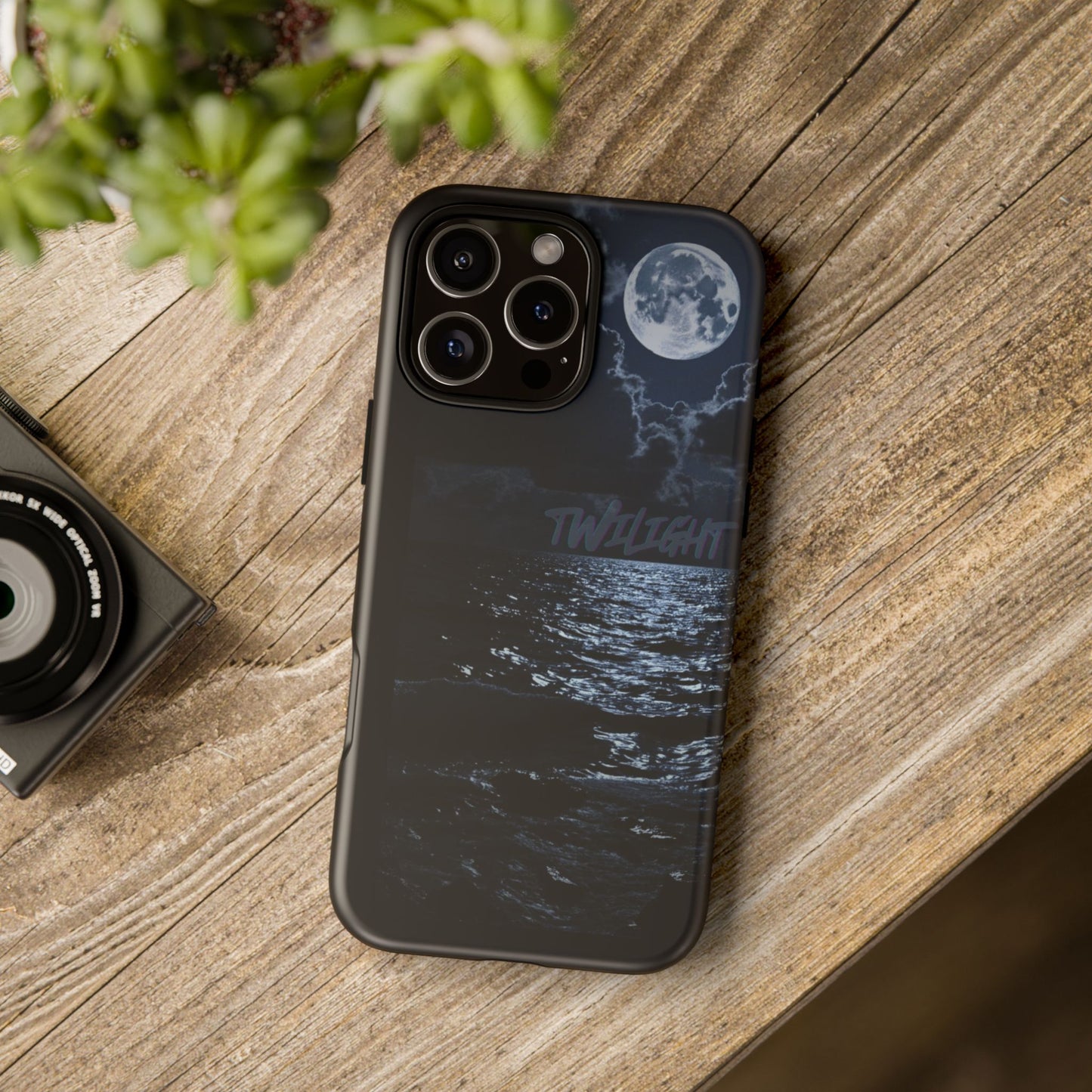 Tough Cases, iPhone Case with Twilight Name, Black, Glossy, Perfect Gift, Very Cool Design, Protective Phone Cover, Personalized Cell Phone