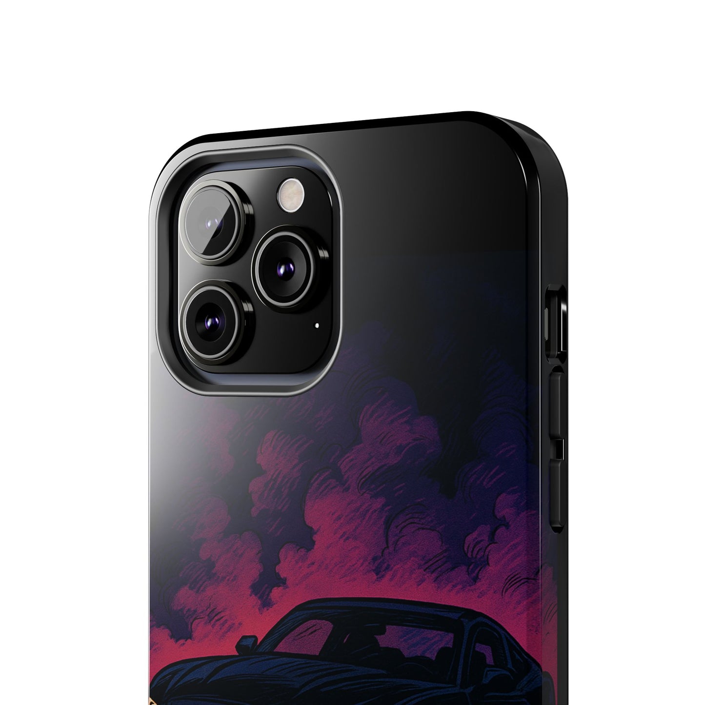 Car Phone Case Mustang/Purple