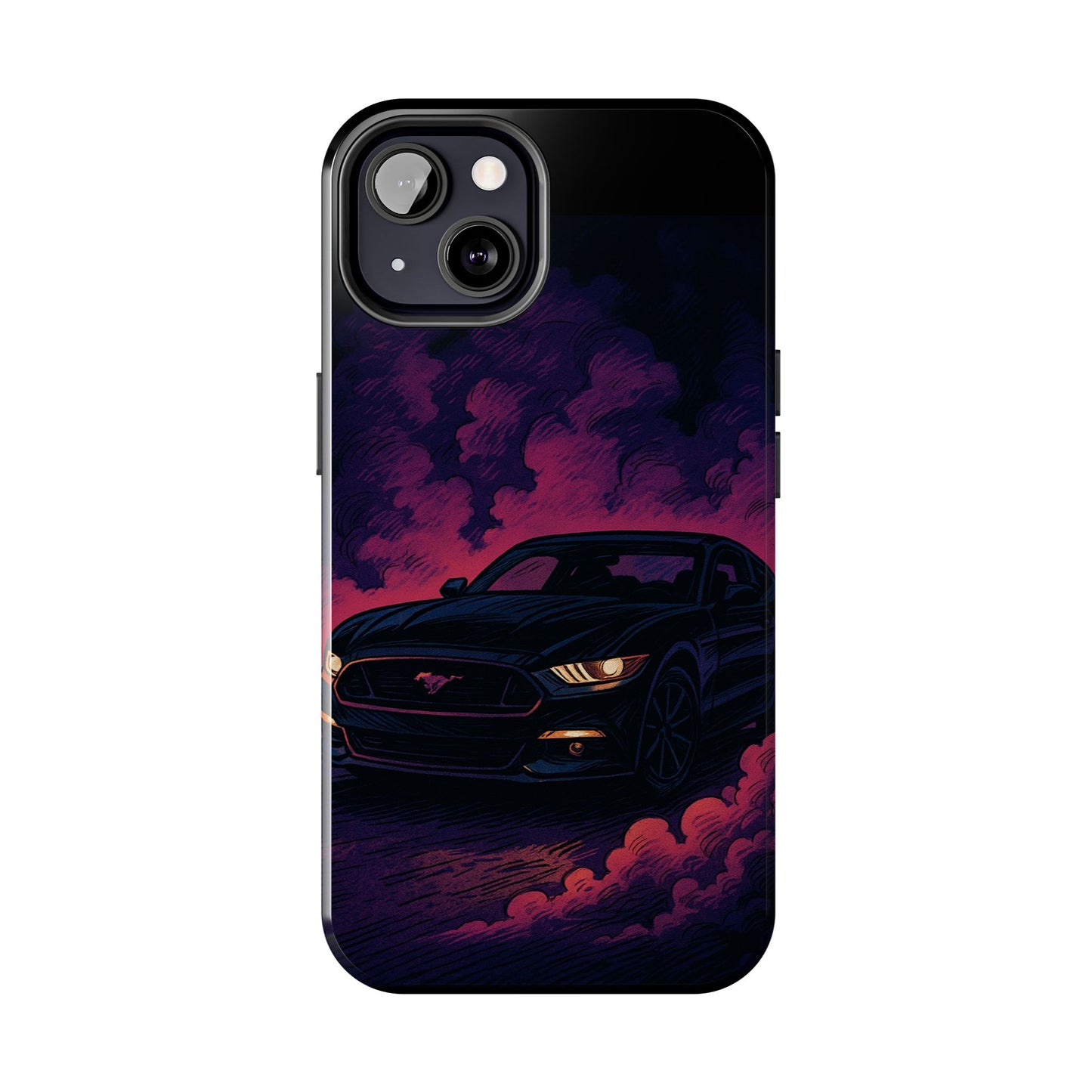 Car Phone Case Mustang/Purple