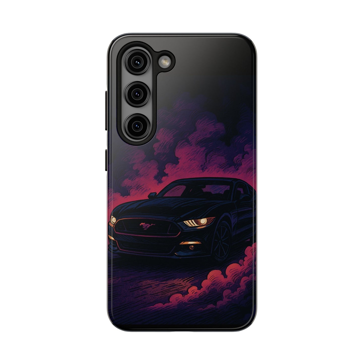 Car Phone Case Mustang/Purple