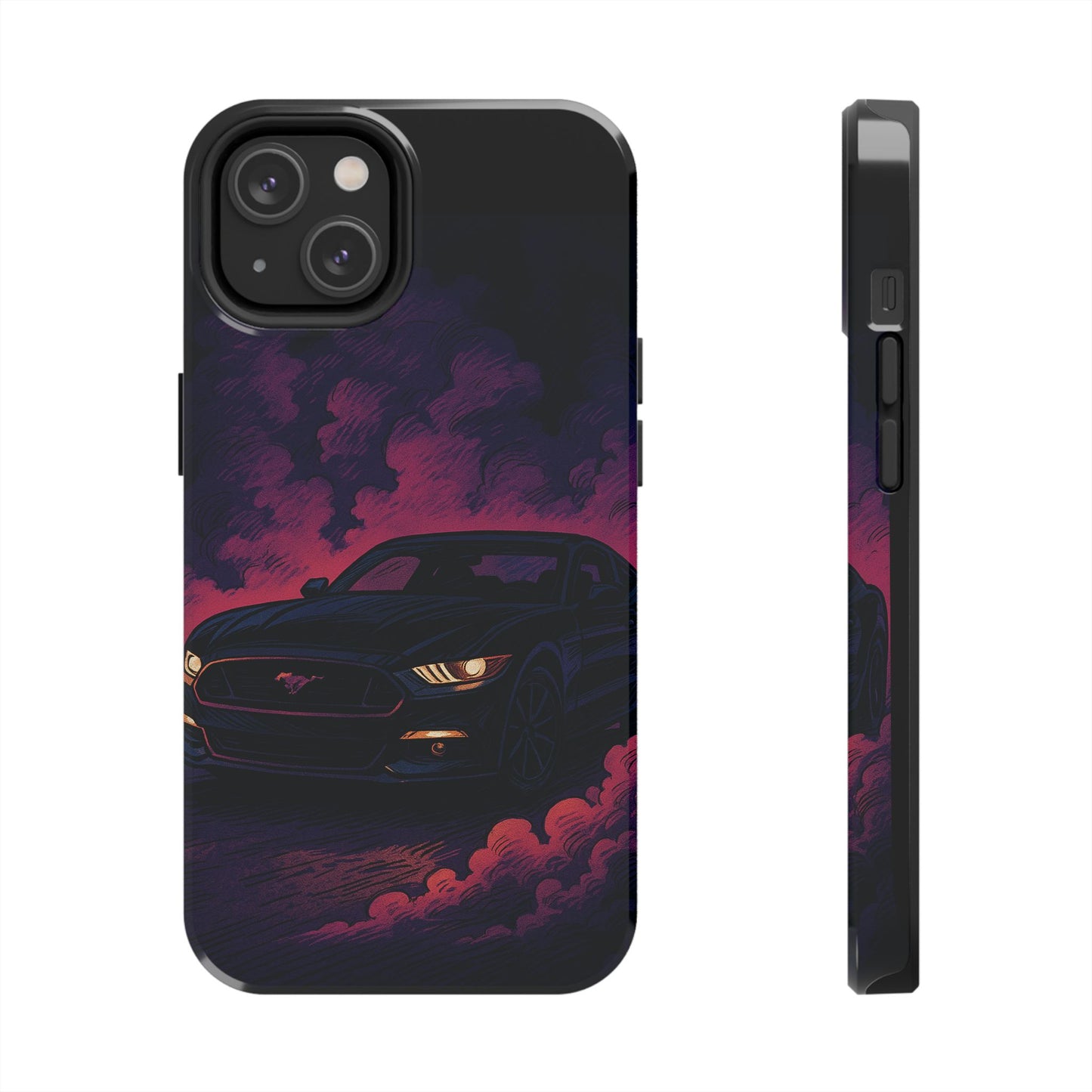 Car Phone Case Mustang/Purple