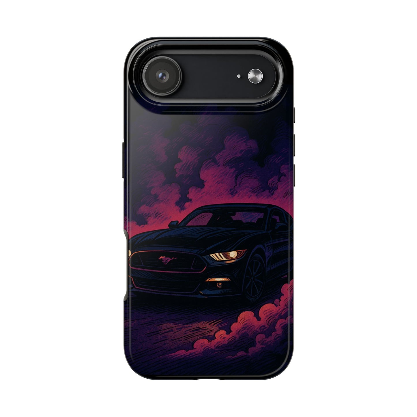 Car Phone Case Mustang/Purple