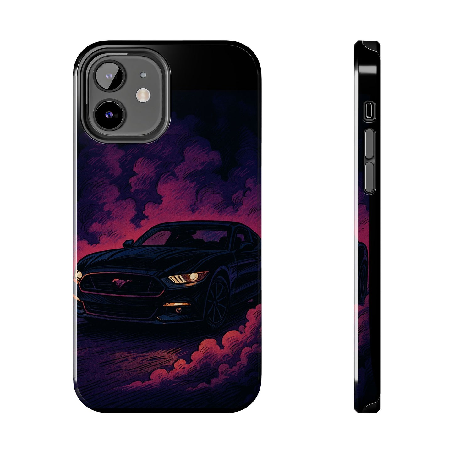Car Phone Case Mustang/Purple