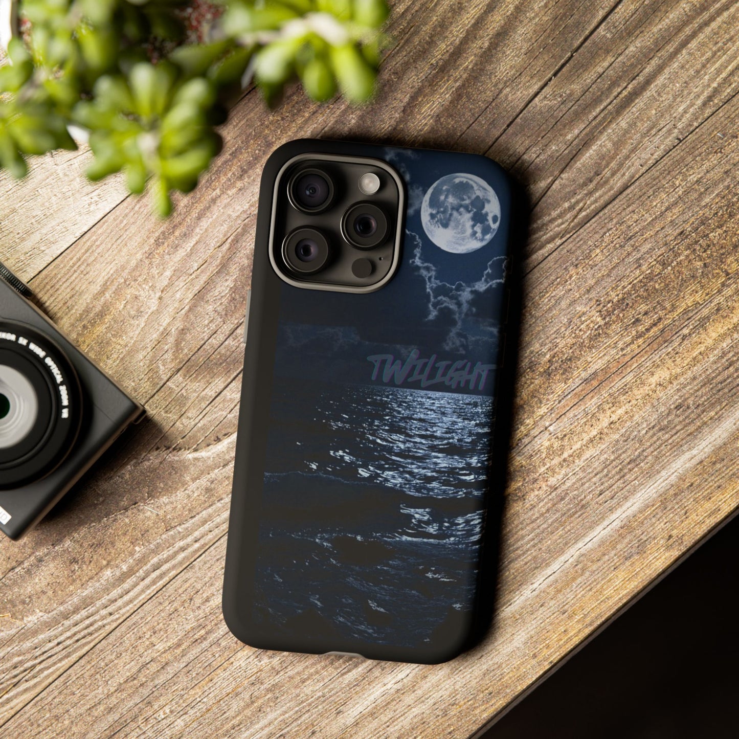 Tough Cases, iPhone Case with Twilight Name, Black, Glossy, Perfect Gift, Very Cool Design, Protective Phone Cover, Personalized Cell Phone