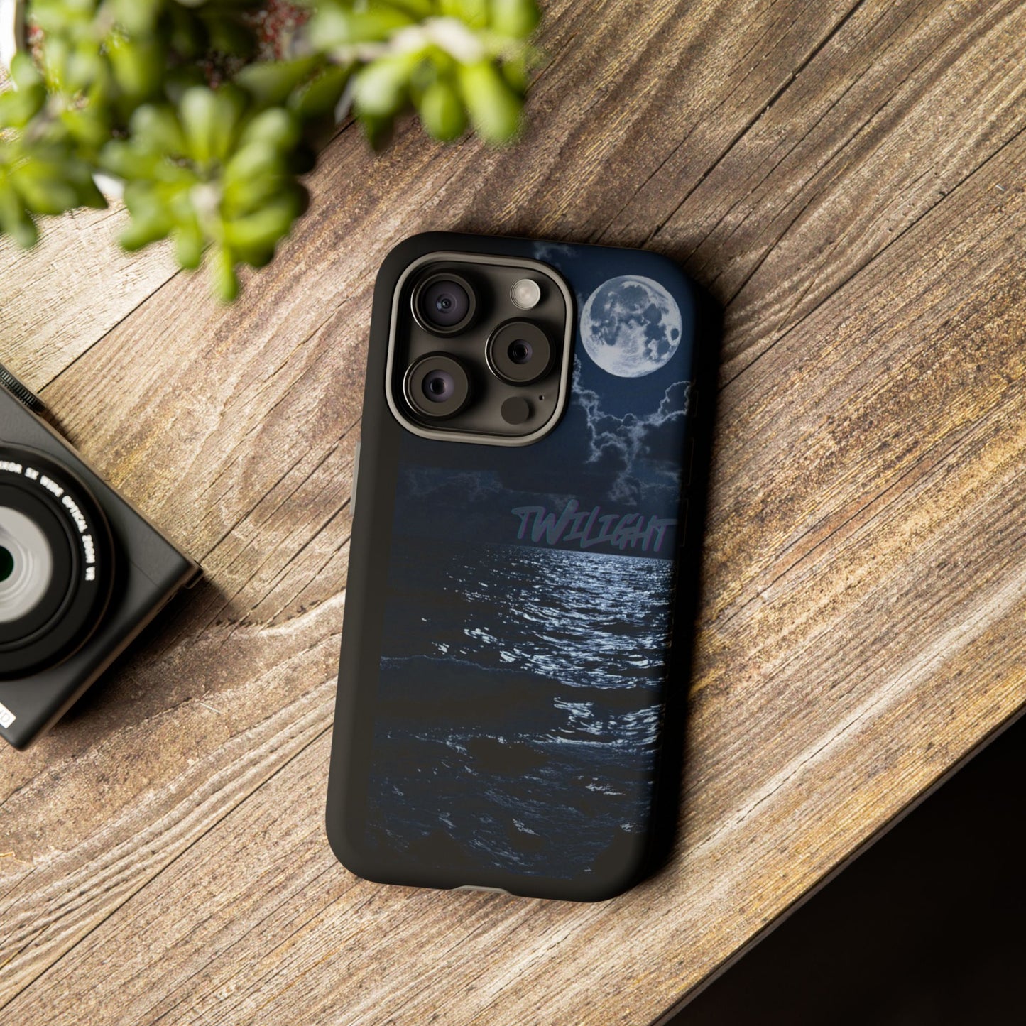 Tough Cases, iPhone Case with Twilight Name, Black, Glossy, Perfect Gift, Very Cool Design, Protective Phone Cover, Personalized Cell Phone