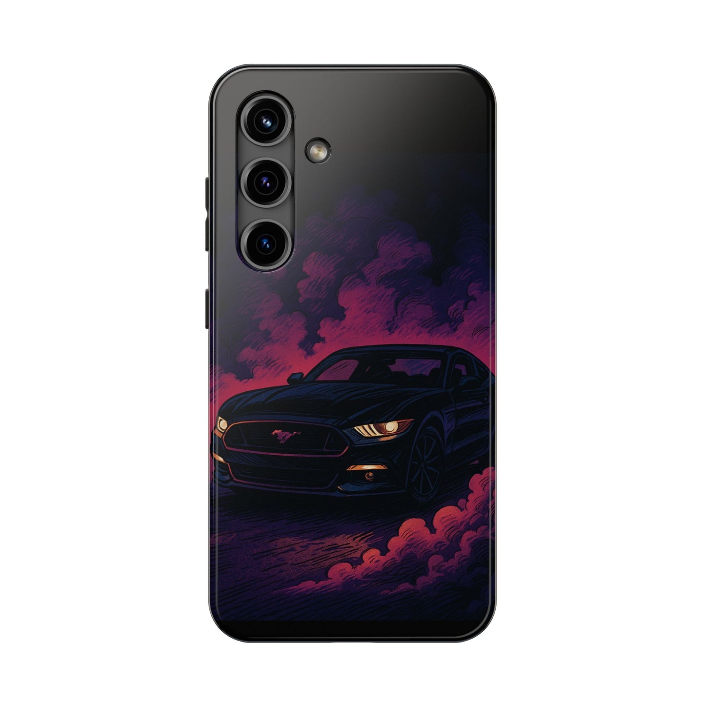 Car Phone Case Mustang/Purple