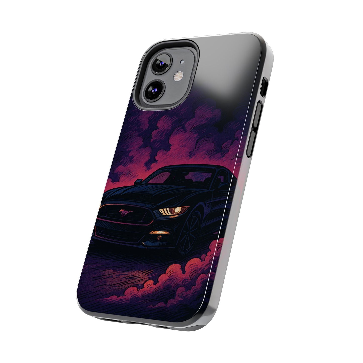 Car Phone Case Mustang/Purple