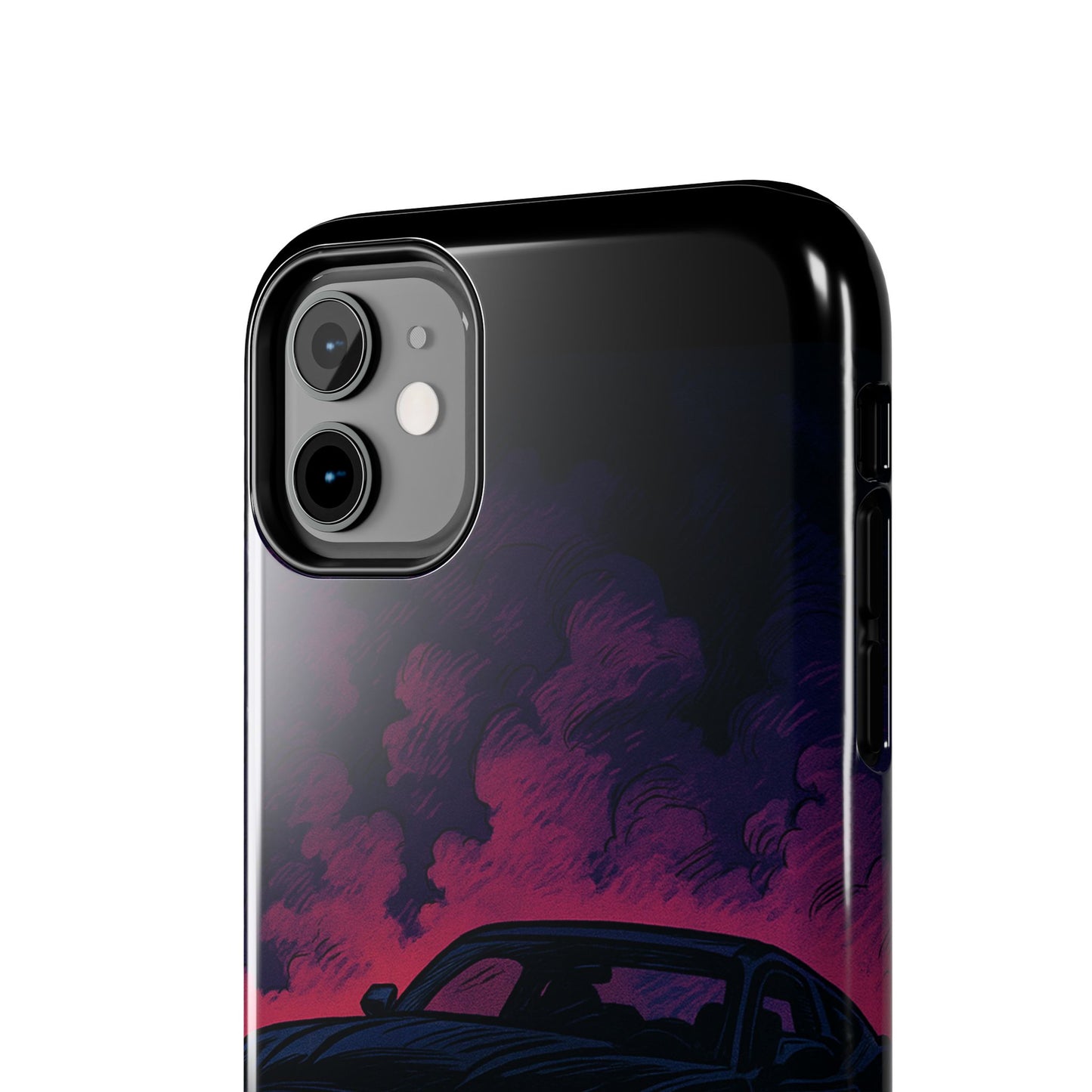 Car Phone Case Mustang/Purple