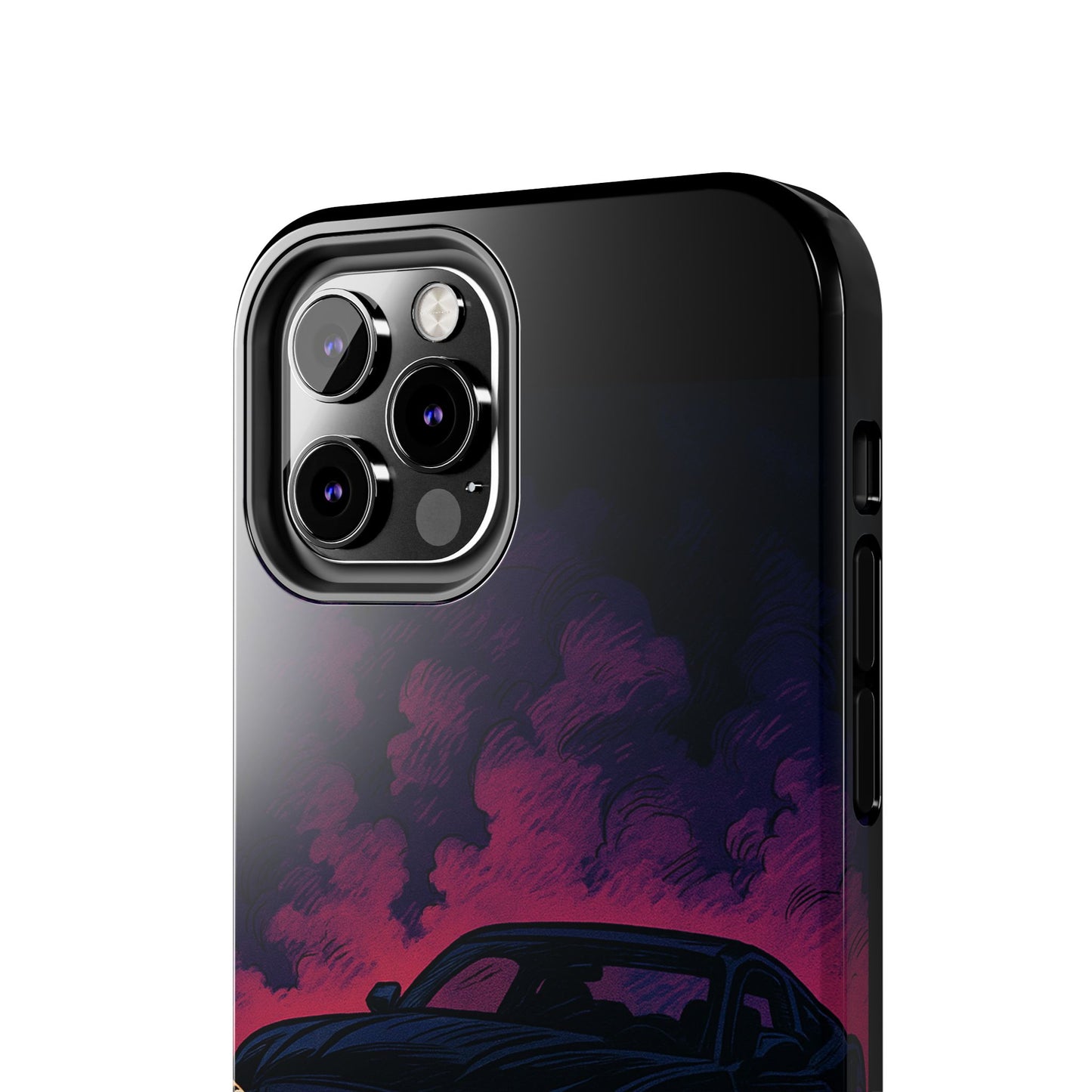 Car Phone Case Mustang/Purple
