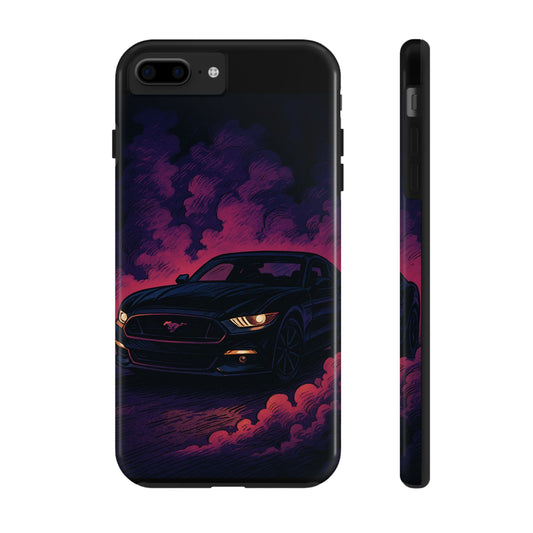 Car Phone Case Mustang/Purple