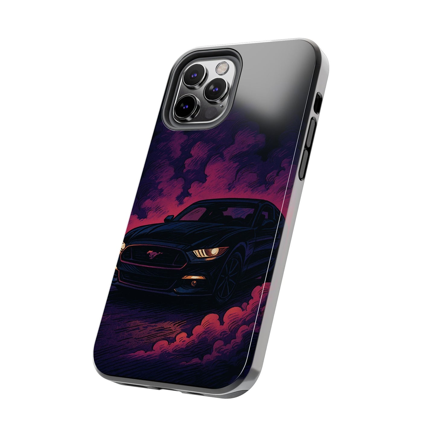 Car Phone Case Mustang/Purple