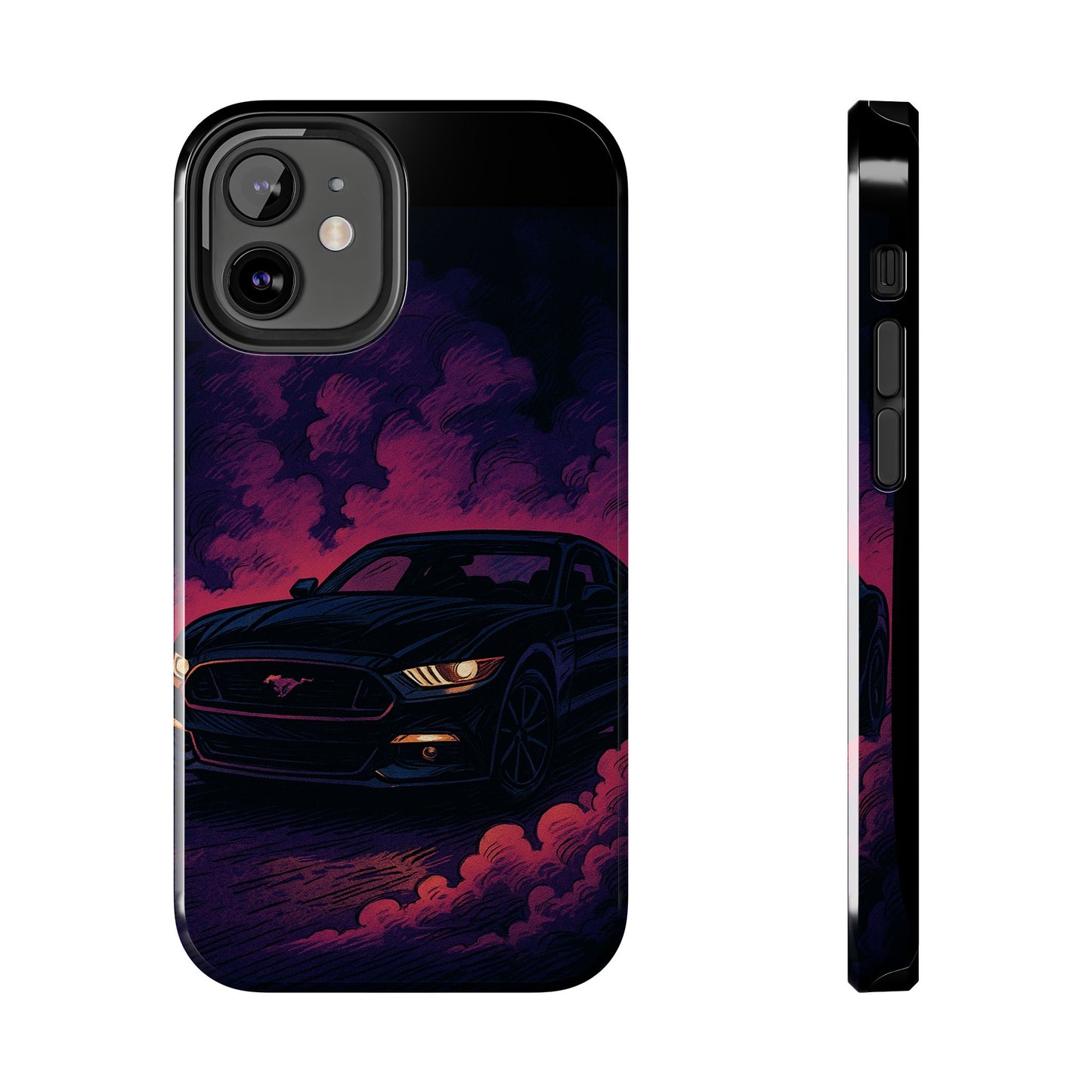 Car Phone Case Mustang/Purple