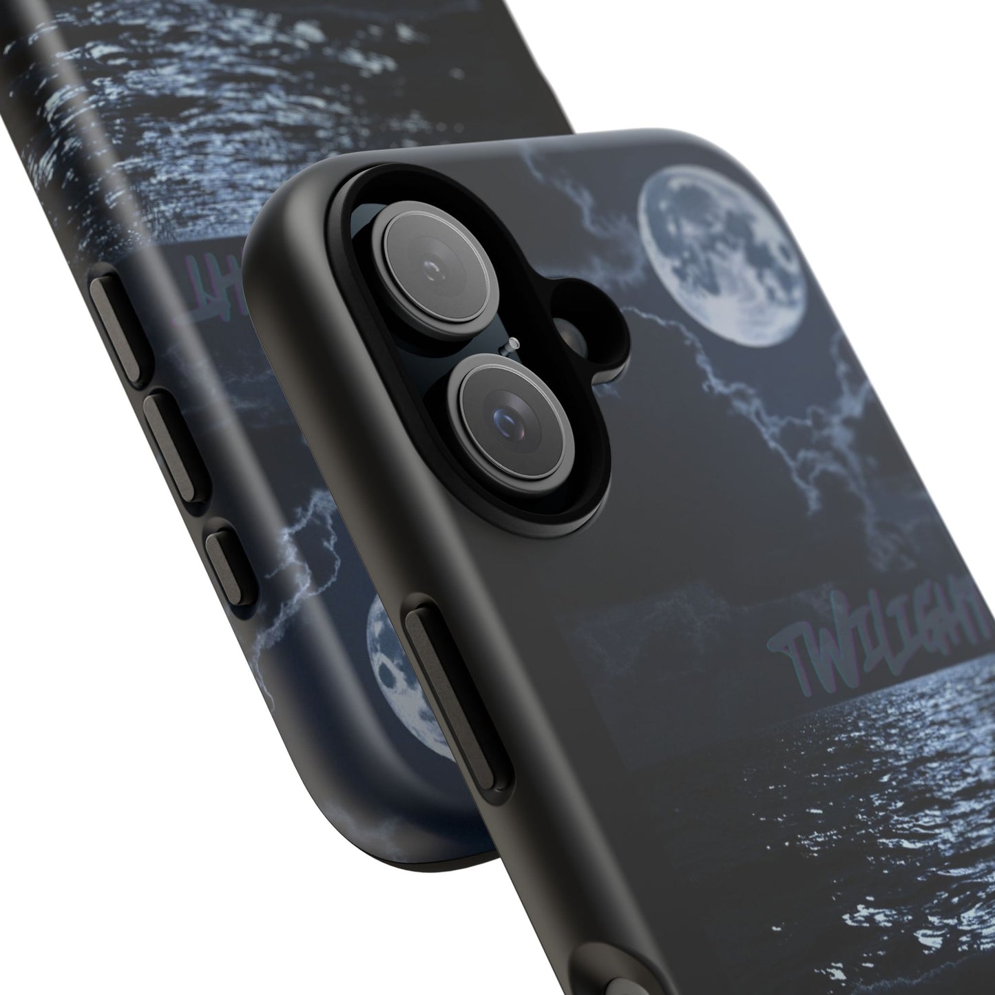 Tough Cases, iPhone Case with Twilight Name, Black, Glossy, Perfect Gift, Very Cool Design, Protective Phone Cover, Personalized Cell Phone