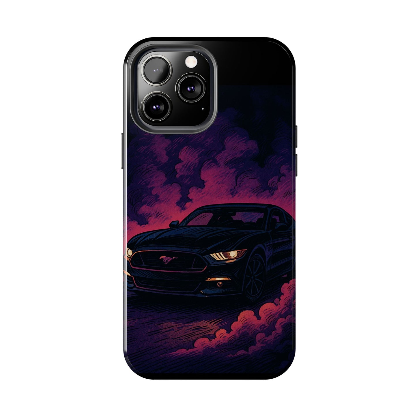 Car Phone Case Mustang/Purple