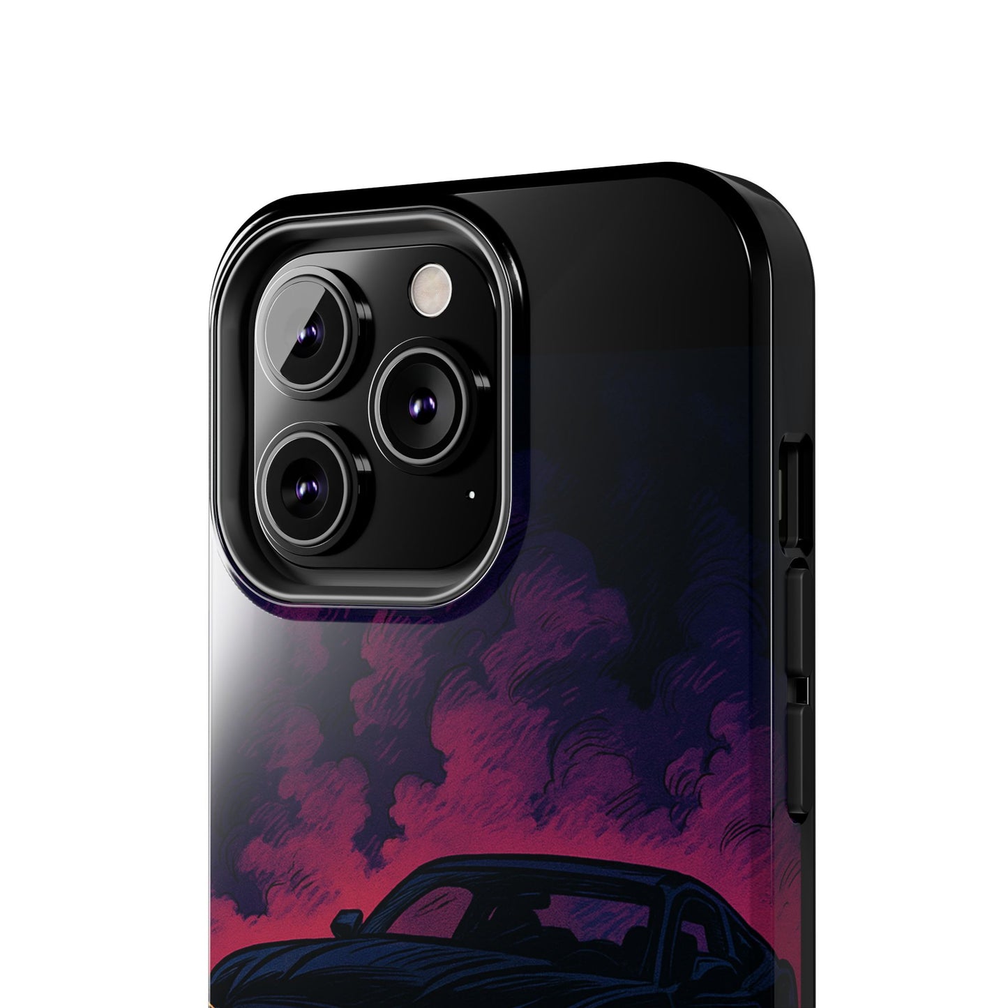 Car Phone Case Mustang/Purple
