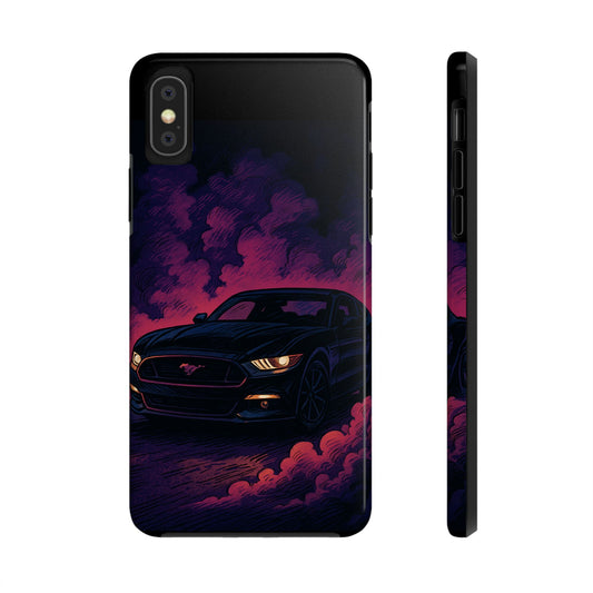 Car Phone Case Mustang/Purple