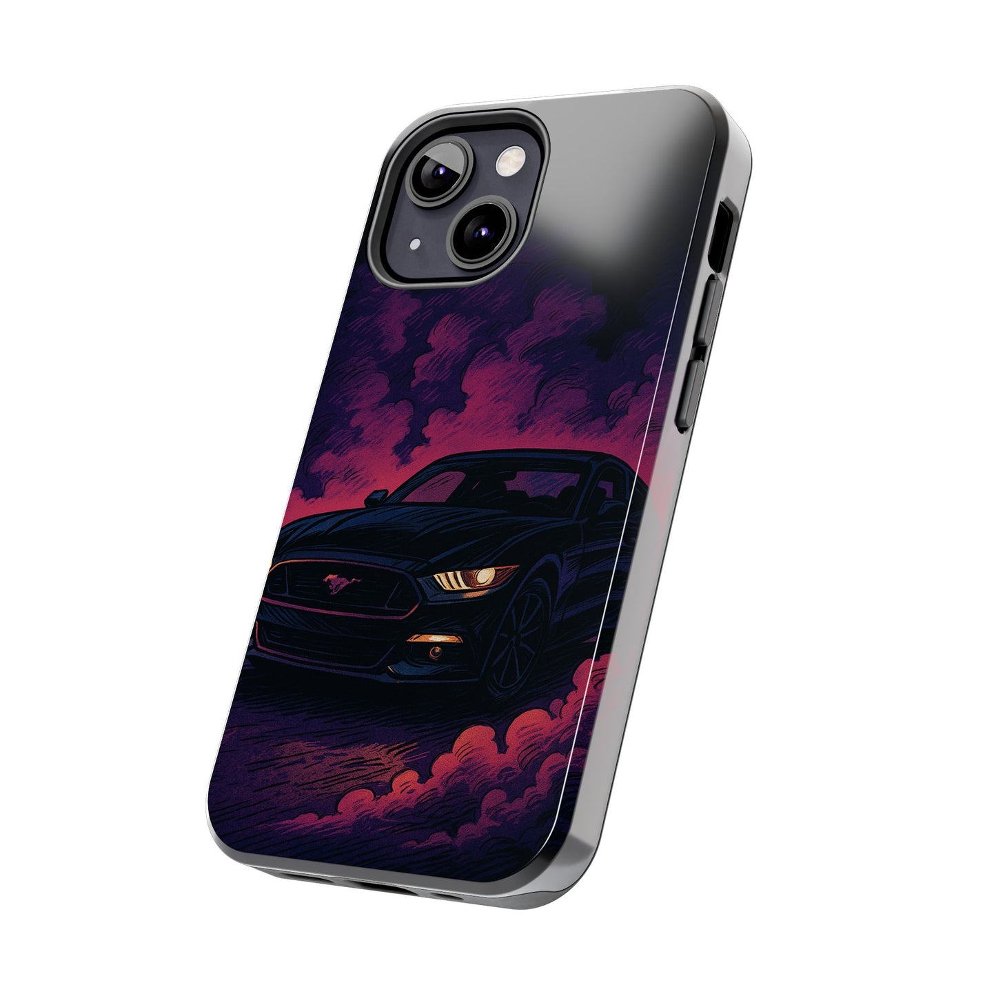 Car Phone Case Mustang/Purple