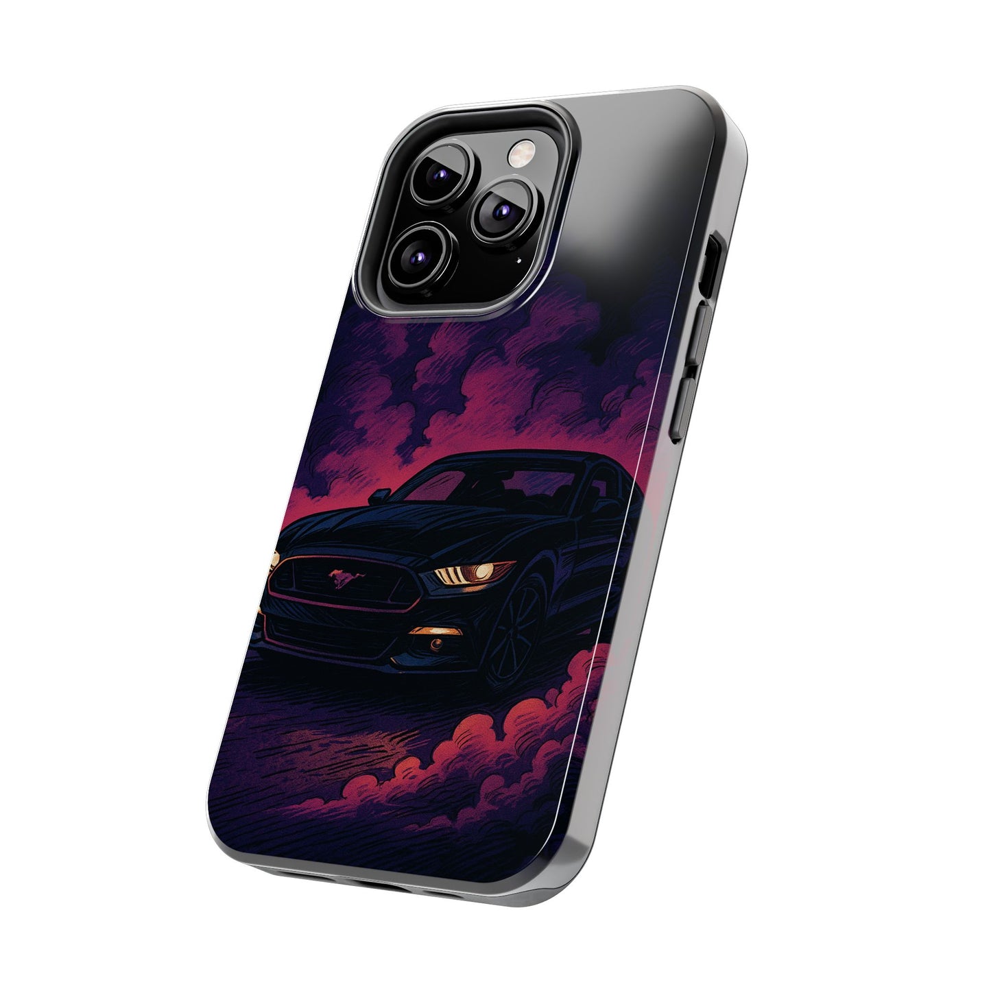 Car Phone Case Mustang/Purple