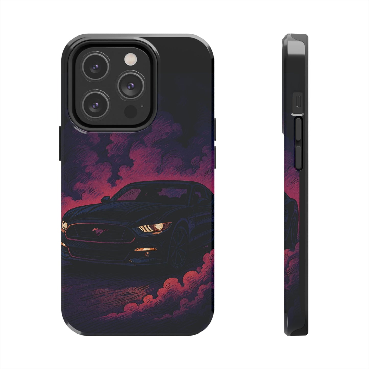 Car Phone Case Mustang/Purple