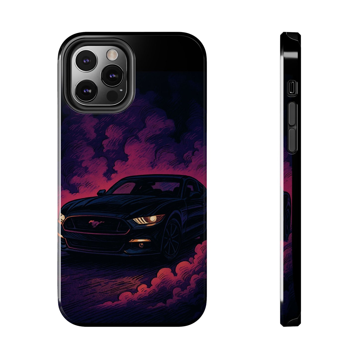 Car Phone Case Mustang/Purple