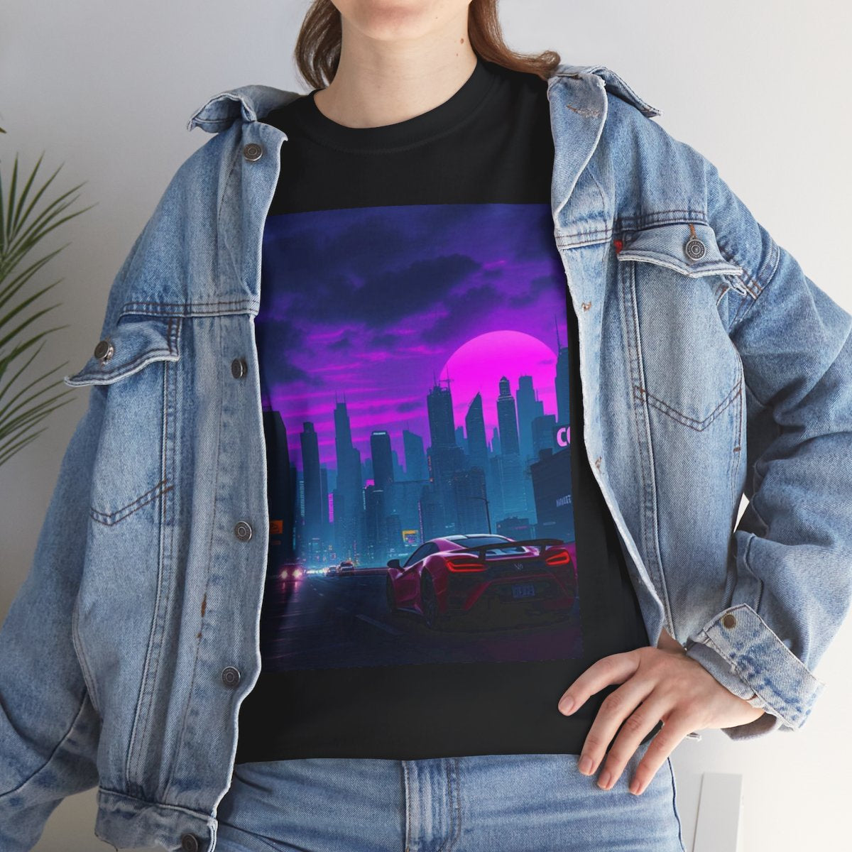 Sunset Car T-Shirt